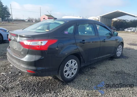 2012 Ford Focus Se z USA, uszkodzony, nr VIN 1FAHP3F23CL230326